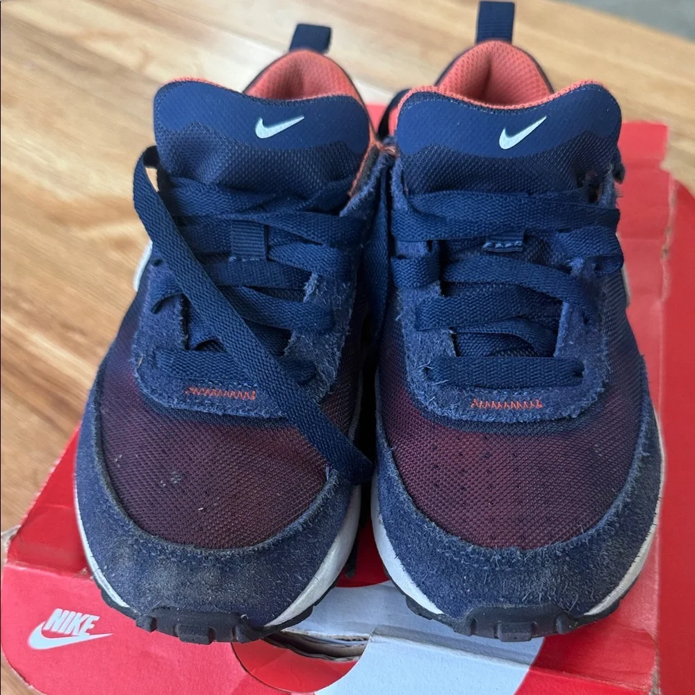 Nike‎ Kids' Navy and Orange Sneakers